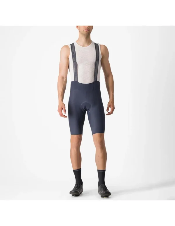 Culotte Castelli corto Espresso azul crepúsculo