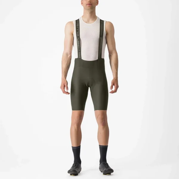 Castelli Culotte corto Espresso Verde oscuro