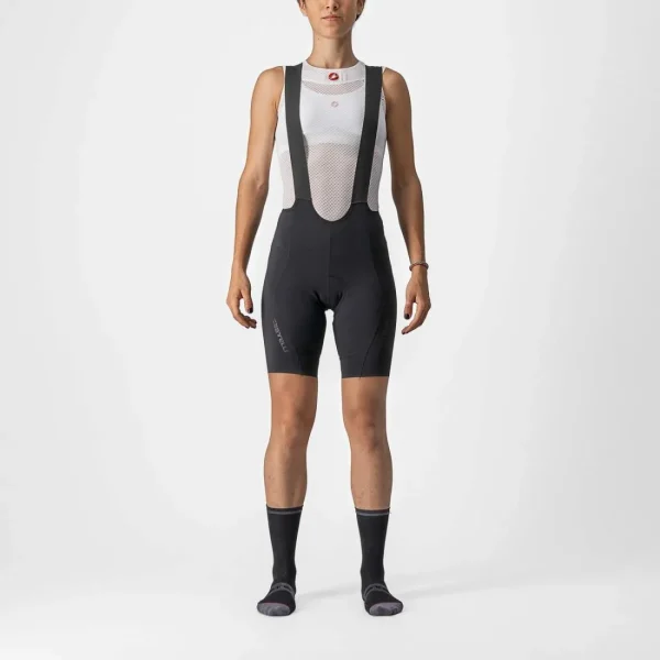Culotte corto Castelli Velocissima 3 mujer Negro