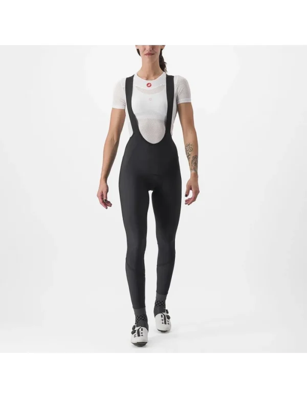 Castelli Culotte invierno largo mujer Velocissima con tirantes