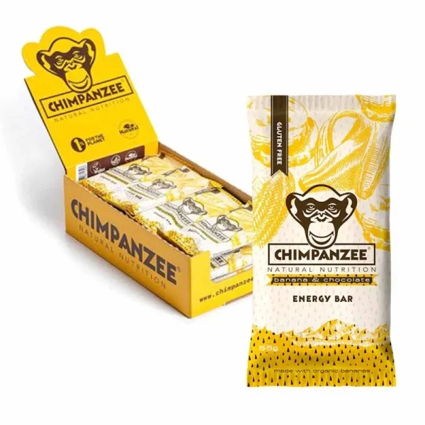 Chimpanzee Barrita energética 55gr Banana y Chocolate (Gluten free)