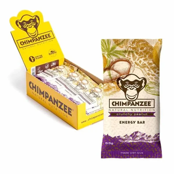 Chimpanzee Barrita energética 55gr Crunchy Peanut (Vegan)