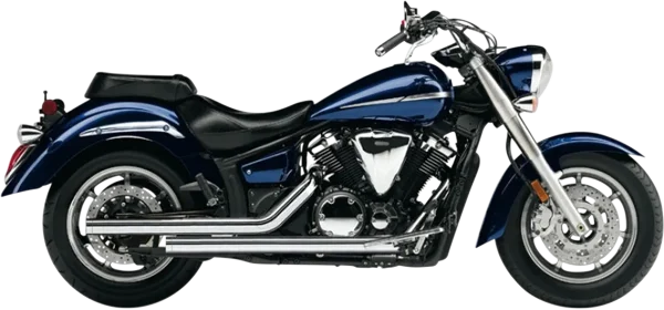 Para XVS1300, escapes Cobra Dragsters