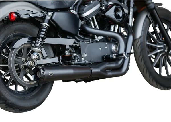 Escapes S&S 2 en 1 para Sportster del 14 y posteriores