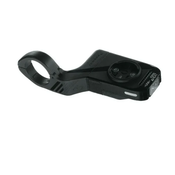 LUZ DELANTERA MOON MX-HM CON SOPORTE CICLOCOMPUTADOR GARMIN/WAHOO USB NEGRO (CON SOPORTE P/MANILLAR)