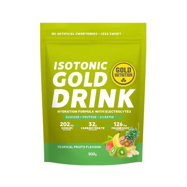 Gold Drink Isotonic 500g frutas tropicales