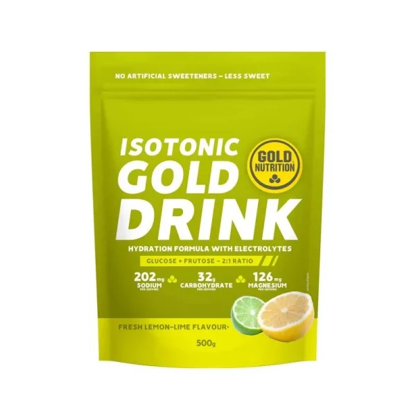 Gold Drink Isotonic 500g limón