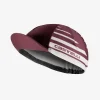Gorra Castelli ciclista clásica burdeos - Imagen 2