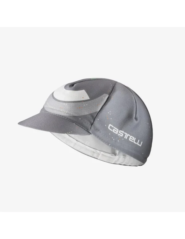 Gorra Castelli ciclista clásica gris