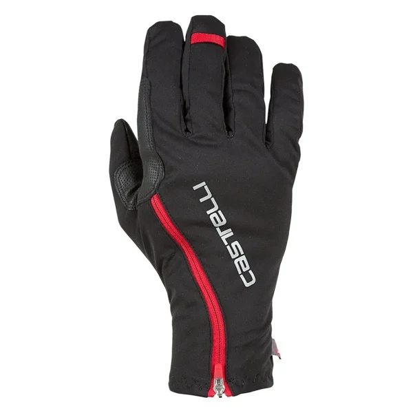 Guantes invierno Castelli Spettacollo Ros negro/rojo