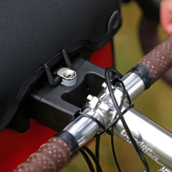 Adaptador bolsa delantera Ortlieb con llave