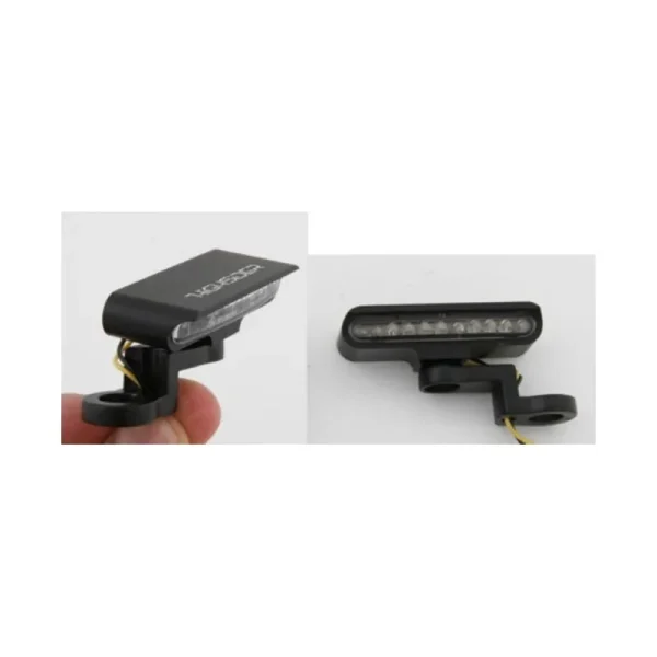 Intermitentes led negros con soporte