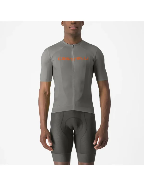 Castelli Maillot Prologo Lite Gr gunmetal/Nrj brill Talla S
