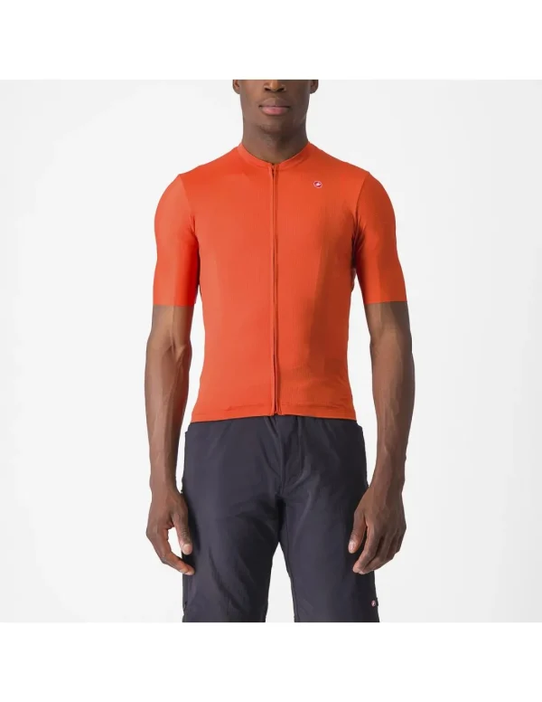 Castelli Maillot Unlimited Entrata 2 manga corta color naranja