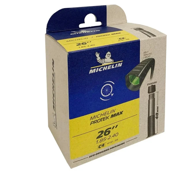 CAMARA MICHELIN A6 PROTEK MAX 29×2.40-3.00 VALVULA STANDARD 48 mm (62-77/622)