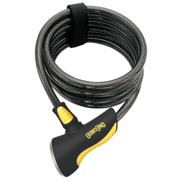 CANDADO ESPIRAL ONGUARD DOBERMAN LLAVE 185 cm x 10 mm