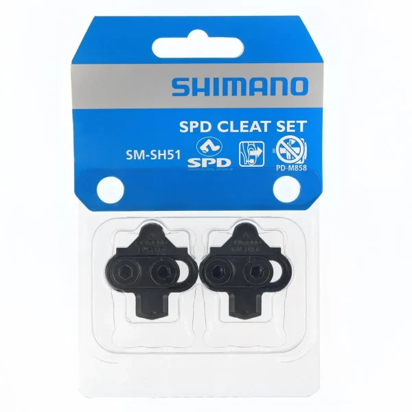 Calas Shimano MTB Pedal SPD SM-SH51 Unidireccionales
