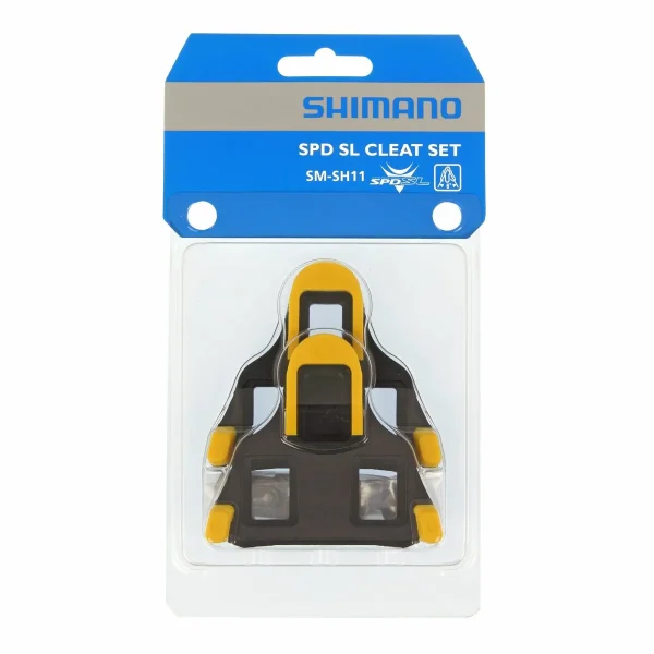 Calas Carretera Shimano  Amarillas 6 grados