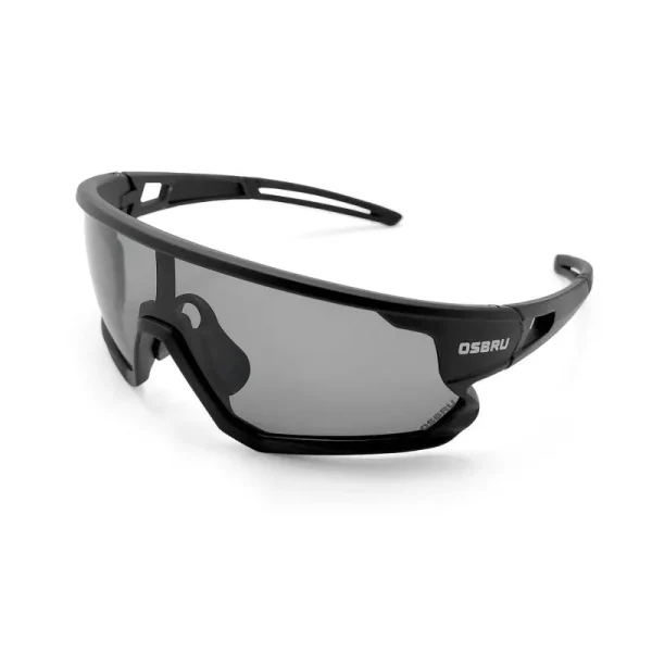 Gafas ciclismo Osbru negro lente gris