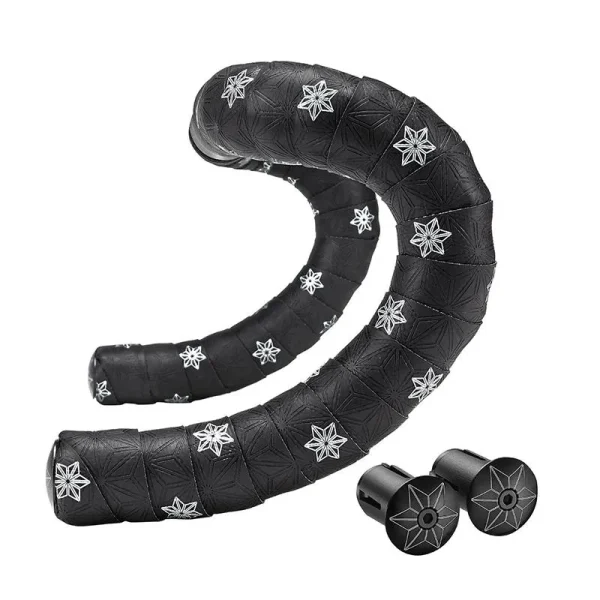 Supacaz Cinta de Manillar Super Sticky Kush Galaxy negra/blanca