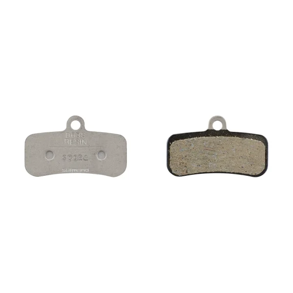 Pastilla de resina Shimano D03S y muelle con pasador de aletas (par)