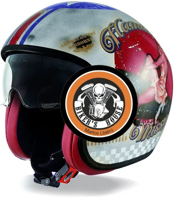 Casco Jet Premier Vintage Pin Up