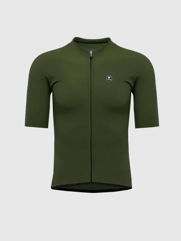 Pissei Primapelle Maillot de manga corta verde militar