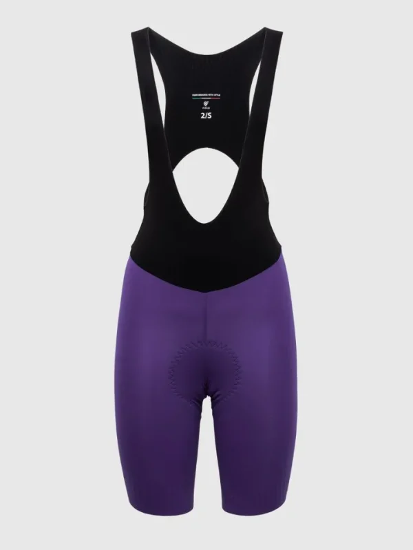 Culotte Pissei corto Primapelle mujer con tirantes  color viola