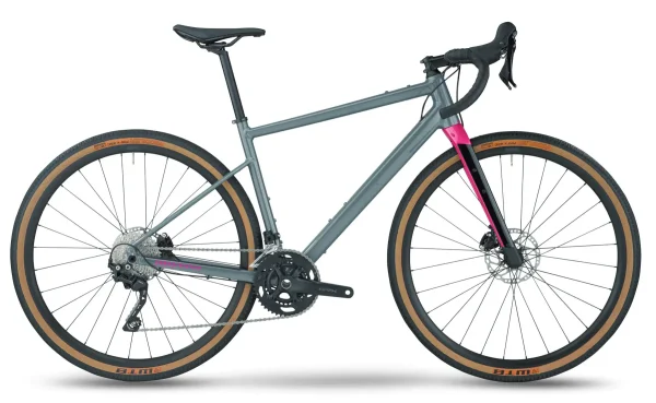 BMC URS AL THREE gris metálico/fucsia Talla M
