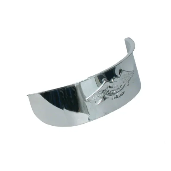 Visera cromada con águila para faro 5 3/4″
