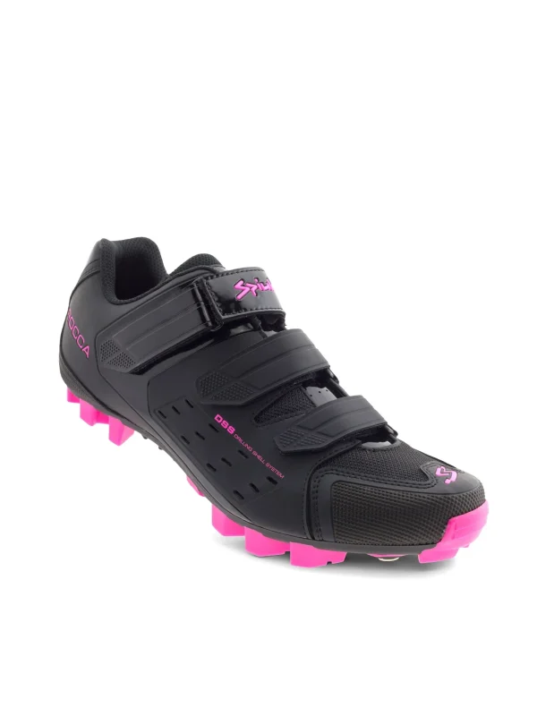 Zapatilla Spiuk  MTB Rocca negro/fucsia